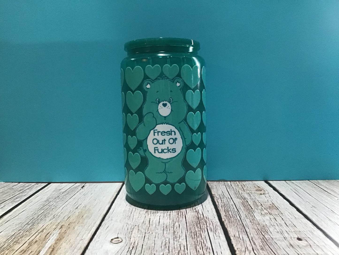 Glass can cups
