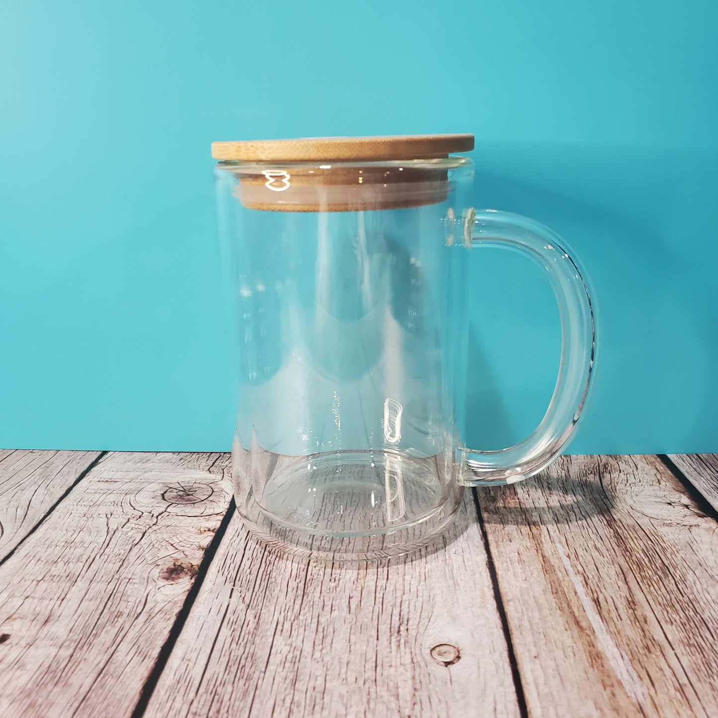 Glass mug