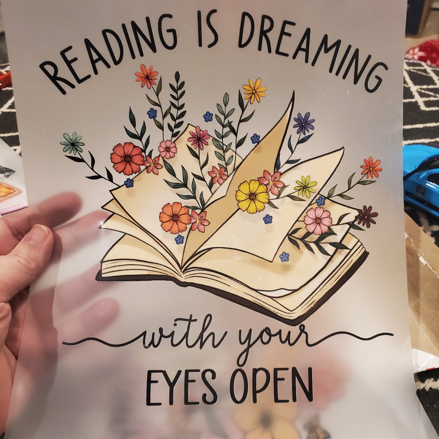 Reading is Dreaming with your eyes open