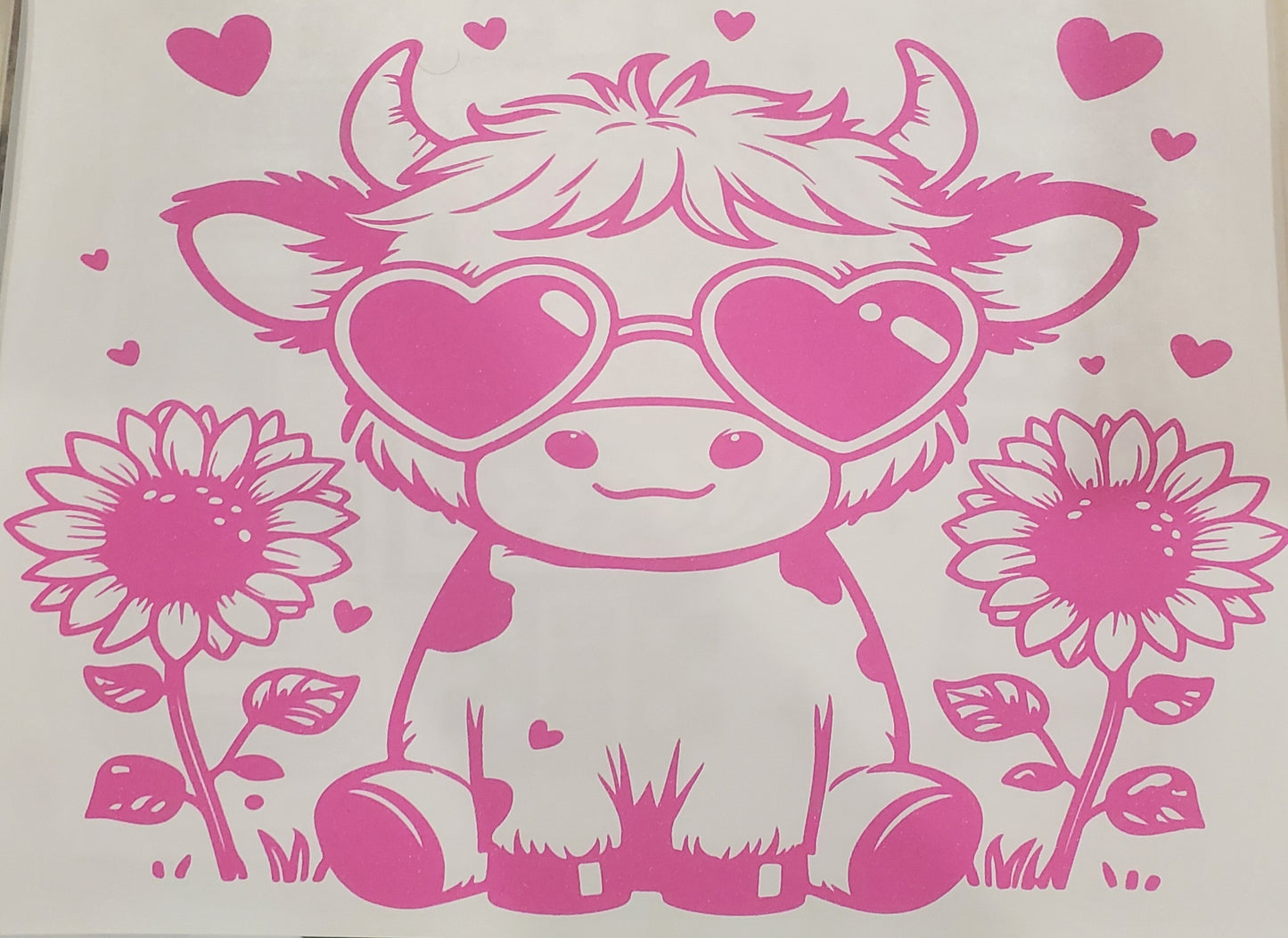 Pink cow