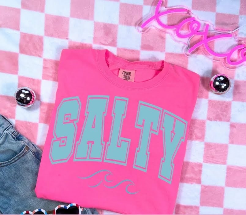 Salty Waves-teal