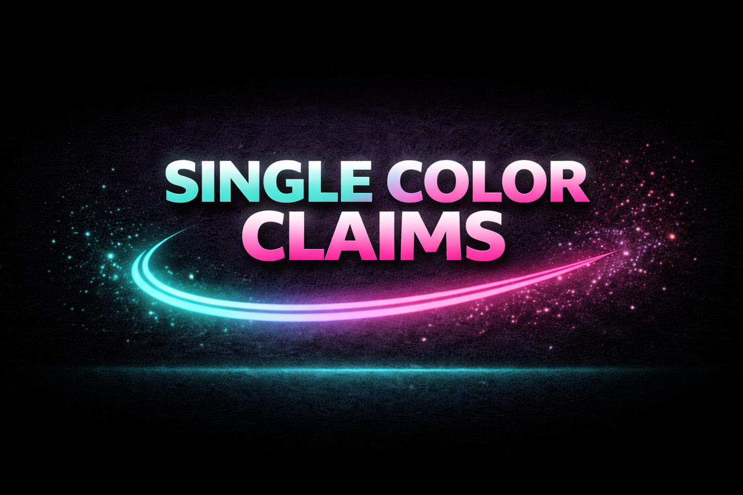 Single color claims