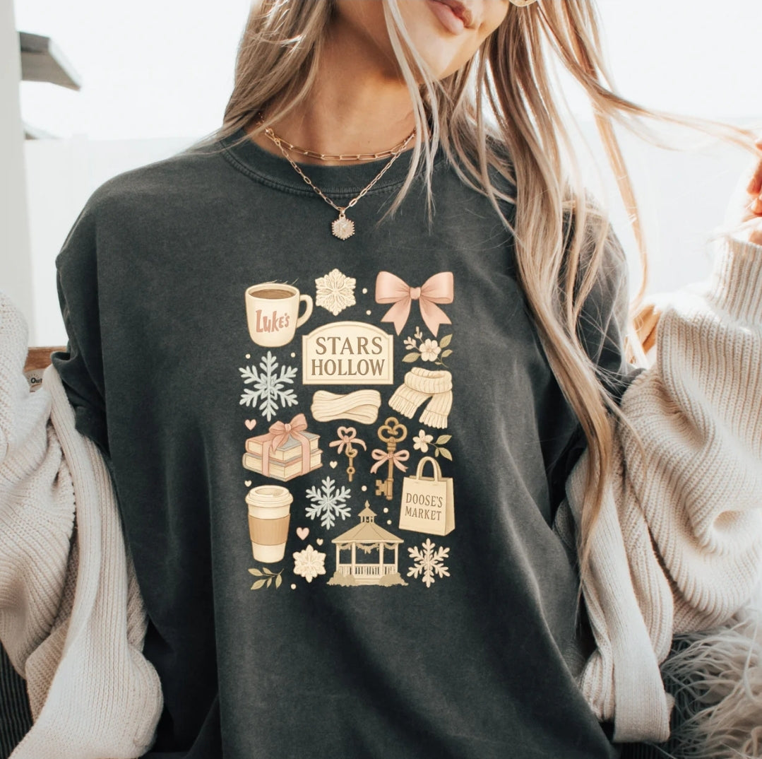 Winter stars hollow
