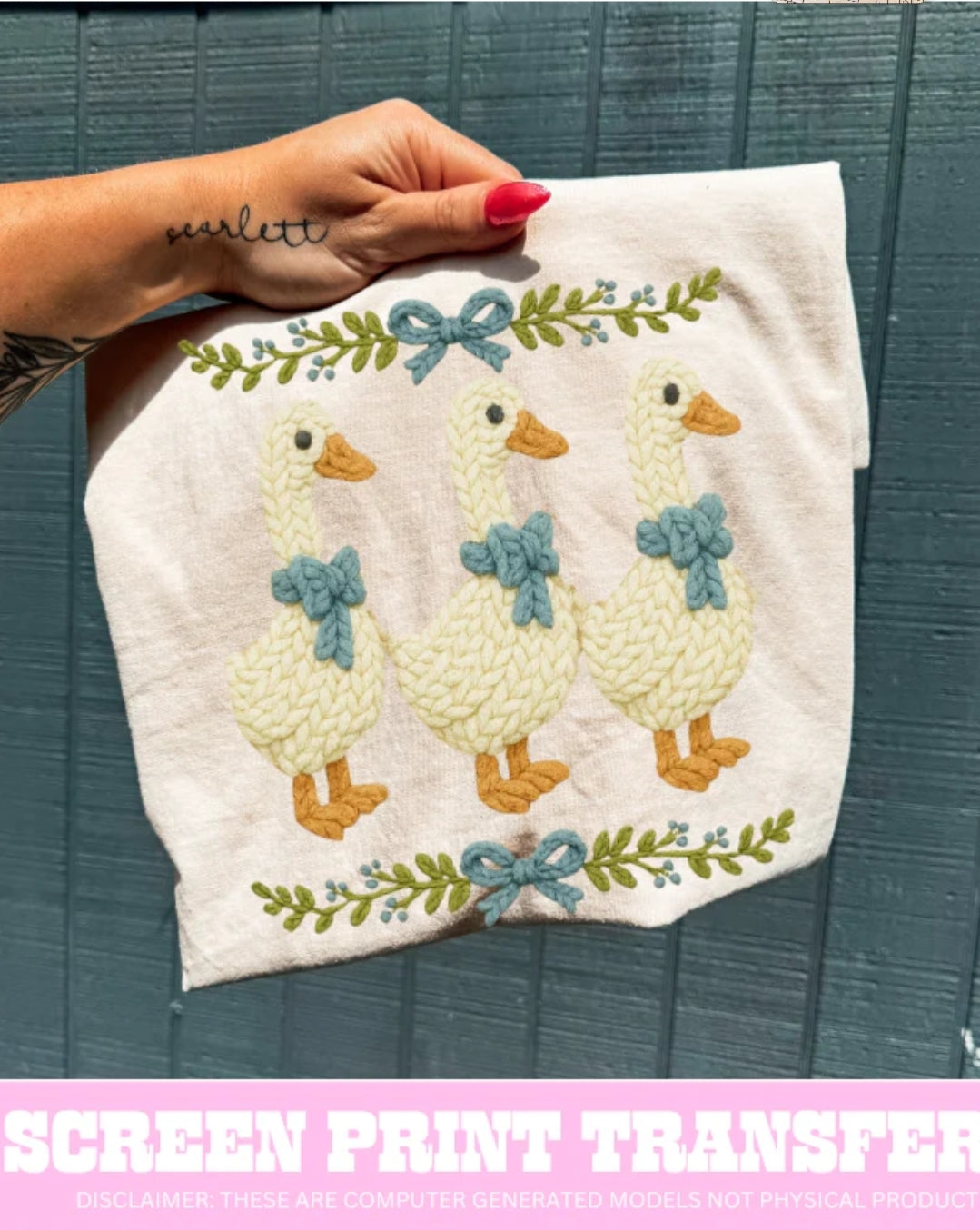 Yarn goose