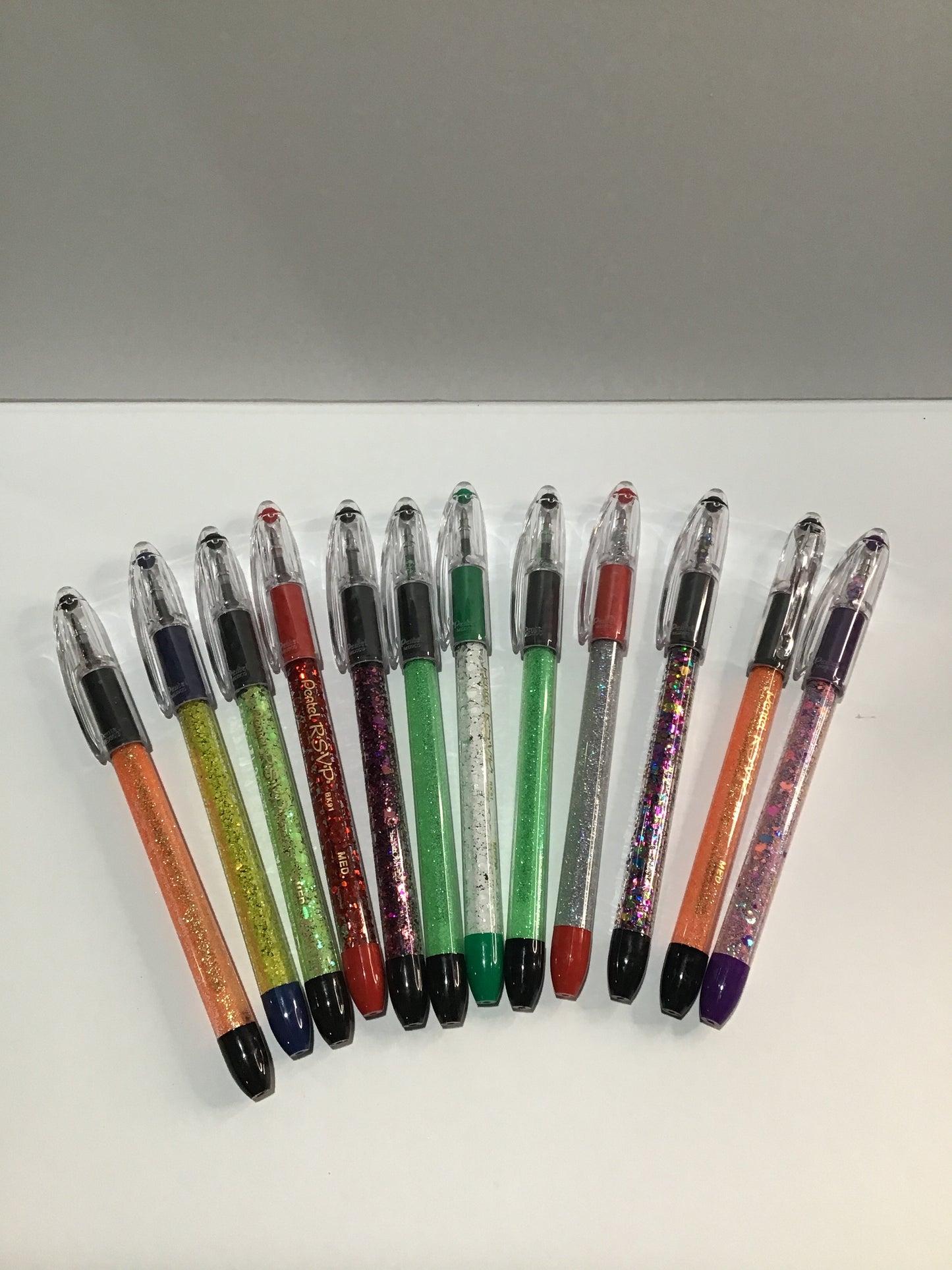 Glitter rsvp pens
