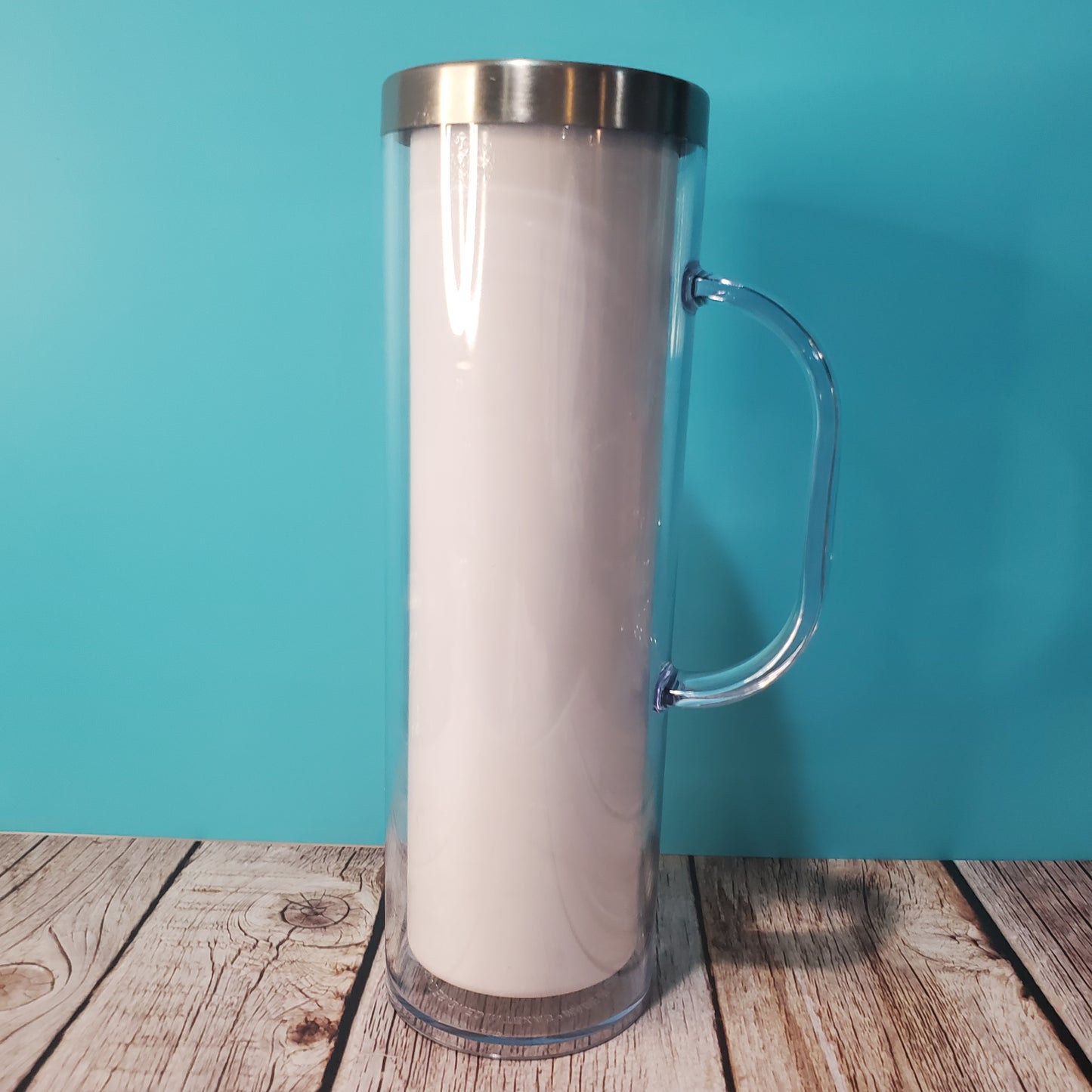 20oz stainless steel with handle
