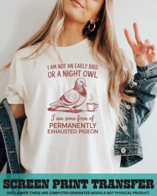 I am not an early bird...