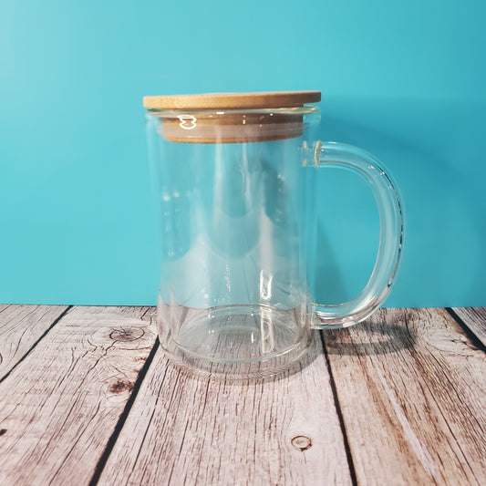 Glass mug