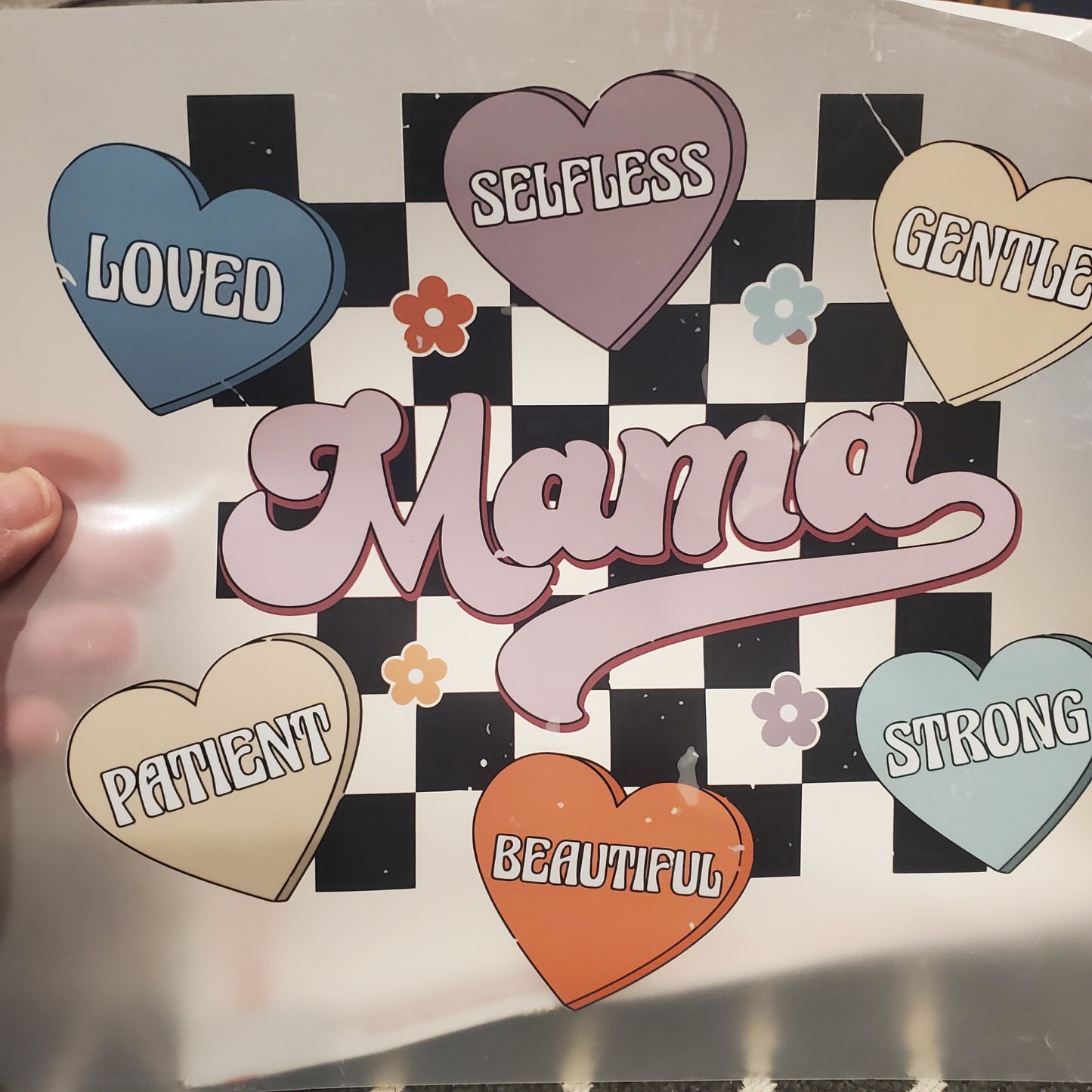 Mama candy hearts