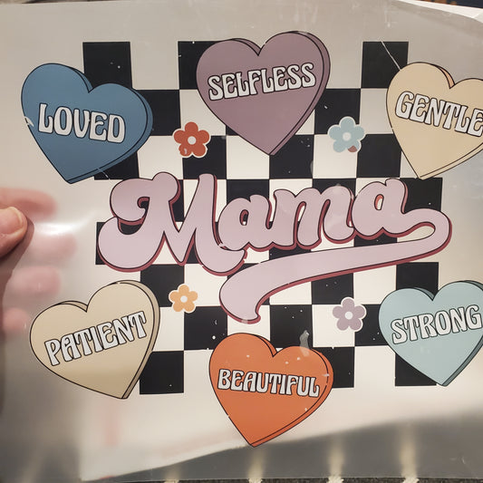 Mama candy hearts