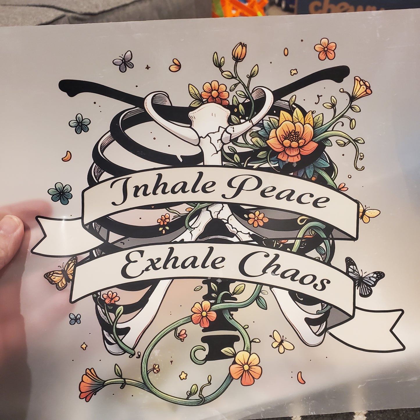 inhale Peace, exhale Chaos