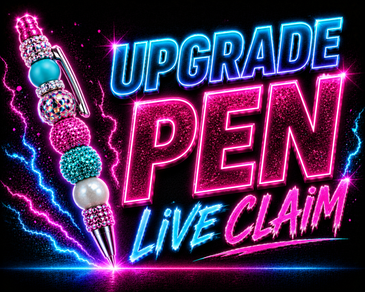 Upgrade pen to rhinestone