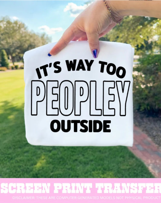 Too peopley