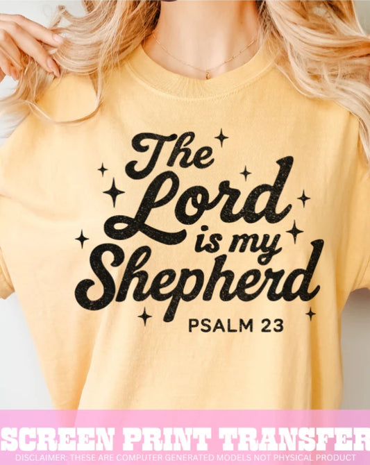 The lord is my shepherd