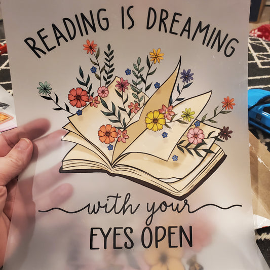 Reading is Dreaming with your eyes open