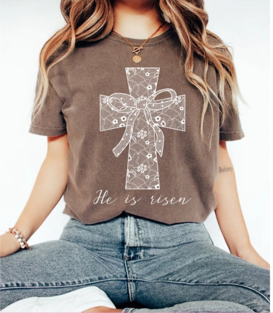 Lace Cross.... He is Risen