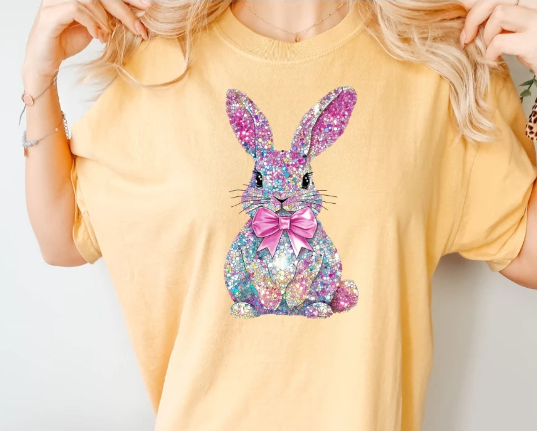 Stained glass bunny