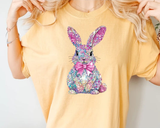 Stained glass bunny