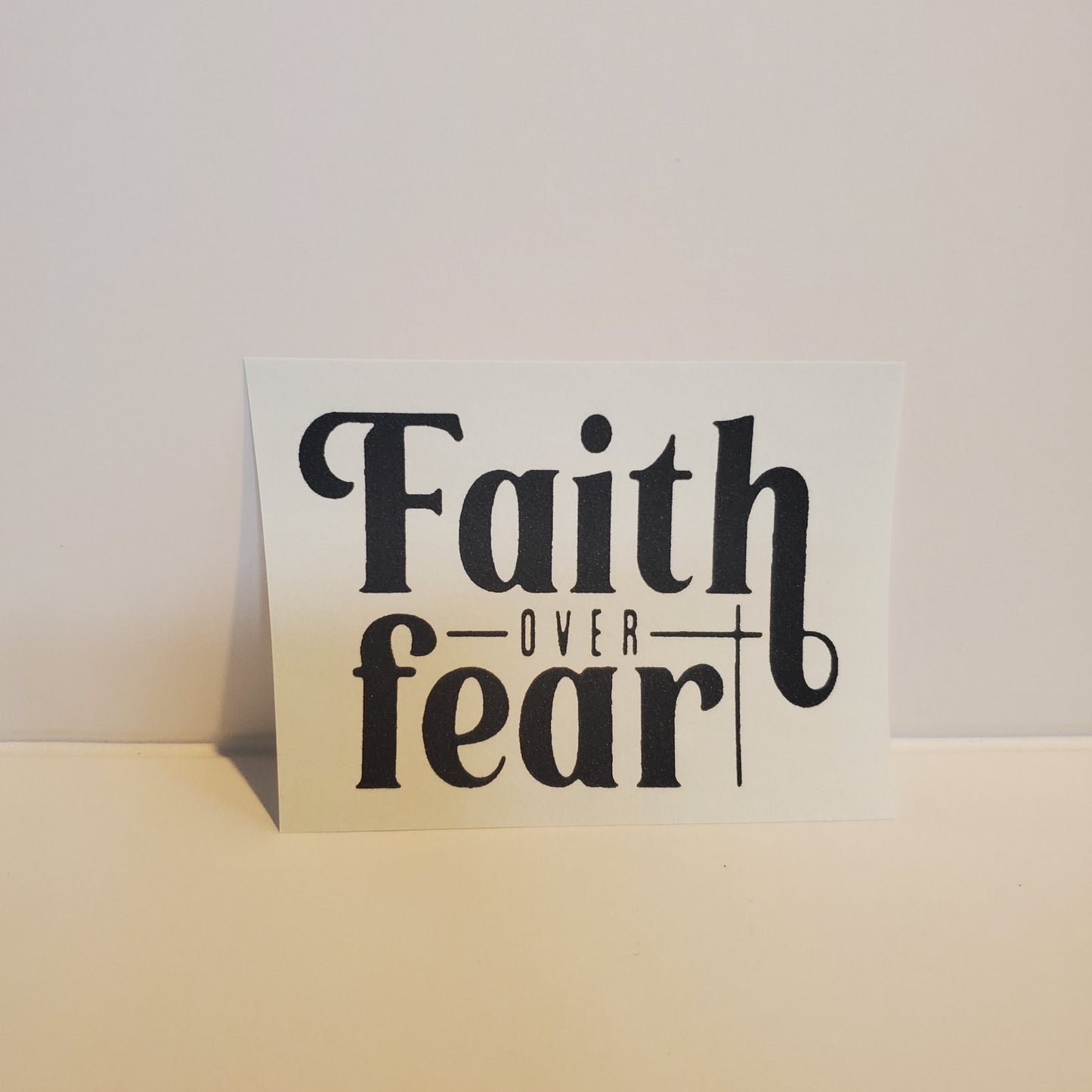 Faith over Fear SLEEVE ONLY