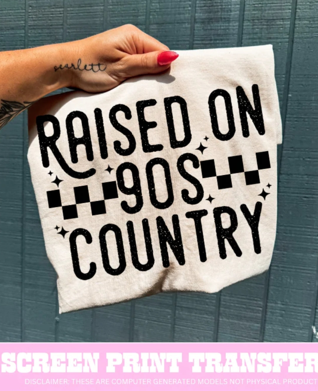 Raised on 90's country music