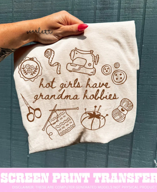 Grandma hobbies