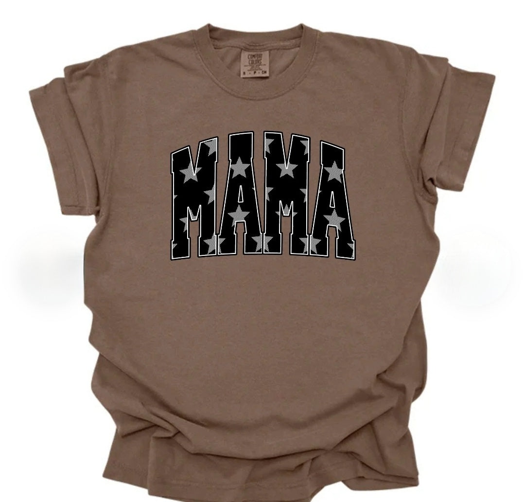Mama- checkered stars