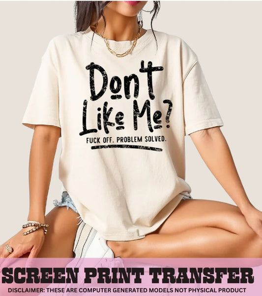 Don't like me?