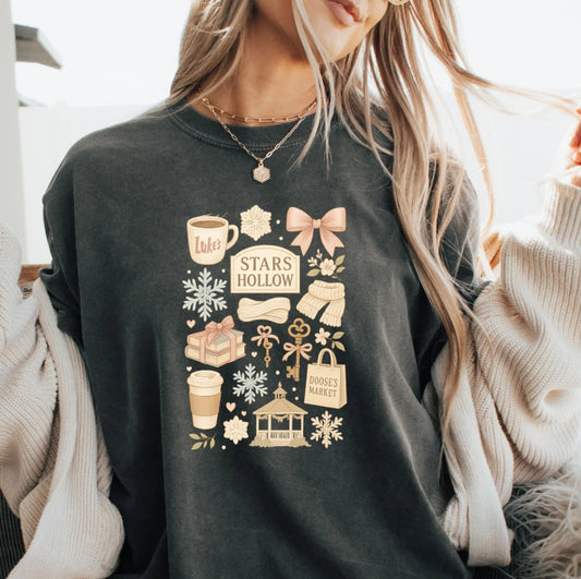 Winter stars hollow