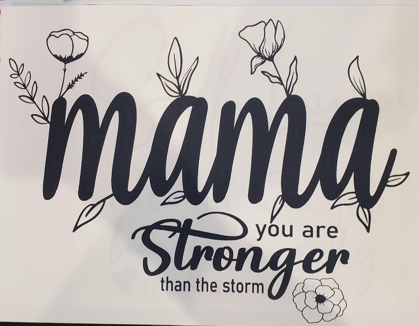 Mama you are stronger than the storm